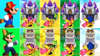 New Super Mario Bros 2 - All Castles & Towers (2 Player)