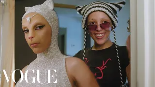 Doja Cat Gets Ready for the Met Gala | Vogue