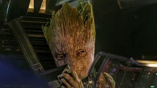 "Groot Put That Thing Away" Scene - Avengers Infinity War (2018) Movie Clip HD [1080p 50FPS]