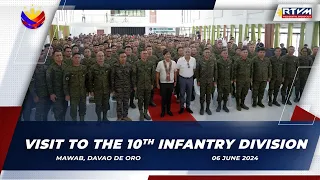 Visit to the 10th Infantry Division 06/06/2024