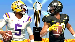 Intense National Championship Game vs LSU | NCAA Dynasty Ep 5