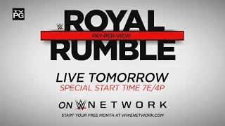 Don't miss WWE Royal Rumble 2017 - Live tomorrow