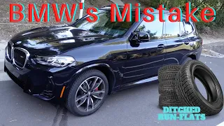 Why I Finally Said Goodbye to Run-flat Tires on My 2023 BMW X3 M40i