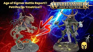 Age of Sigmar Battle Report: Lumineth Realmlords vs Ossiarch Bonereapers: Ymetrica vs Petrifex Elite