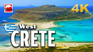 West CRETE (Kreta, Κρήτη), Greece 🇬🇷 ► 109 min. 4K Travel in Ancient Greece with INEX #TouchGreece