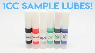 1cc Sample Bottle: An Easier Way to Try Our Premium Lube!