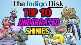 I Shiny Hunted My Top 10 Underrated Shinies in The Indigo Disk | Shiny Pokemon Reaction Compilation