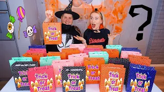 СЛАДОСТЬ ИЛИ ГАДОСТЬ ЧЕЛЛЕНДЖ 🤮 TRICK OR TREAT CHALLENGE // ХЭЛЛОУИН 2018 игра пранк HALLOWEEN