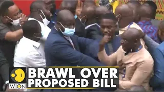 Ghana parliament turns into a fight club | Tax Increase Bill | Latest World News | English News