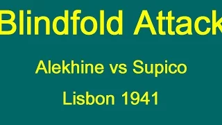 Alekhine vs Supico - Lisbon 1941