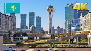 Kazakhstan - Astana - Walking Tour 4k