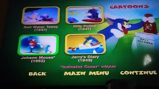 Tom and Jerry Greatest Chases DVD Menu