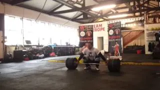 Dmitry Klokov 190kg Snatch 02/03/2014