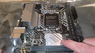 Unboxing:  ASUS PRIME H610I-PLUS D4 LGA 1700(Intel 12th Gen&Intel vPro)mini ITX Motherboard