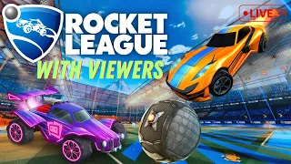 Rocket League Live - Saturday Matches And 1 V 1 With Viewers!!!