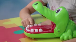 ♥ КРОКОДИЛ ЧЕЛЛЕНДЖ! Остануться ли Настя и Степа при своих?! CROCODILE DENTIST