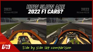 F1 2022 vs 2021 Car Speed Comparison - How Slow Are 2022 Cars?