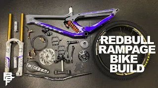 REDBULL RAMPAGE BIKE BUILD! THE LUCKIEST BIKE ALIVE!!