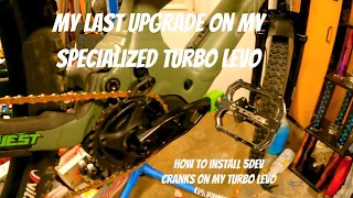 How to install 5DEV cranks on my Turbo Levo