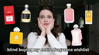 I bought my entire fragrance wishlist