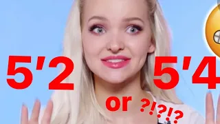 Dove Cameron LYING about her height