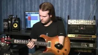 Cover of Guthrie Govan playing to Larry Carlton style track