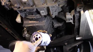 Oil And Filter Change On A 2013-2017 Ford Fusion - Reset The Oil Maintenance light