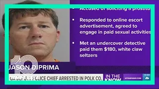 Sheriff's office: Deputy police chief tried to pay for sex with $180, pack of White Claw