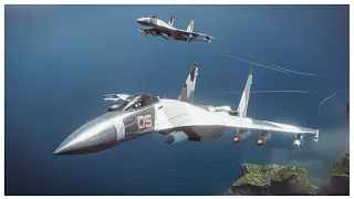 #topgun - Omoi28 | SU-35S Flanker-E & TU-22M3M x Pan Spatial REDRUM | Modern Warships