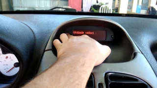 Como resetar ou programar computador de bordo do Peugeot 206sw