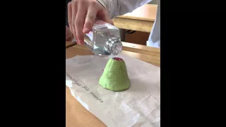 Vulkanutbrott slow-motion