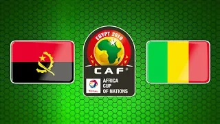 Angola vs Mali - 2019 Africa Cup of Nations - Group E - PES 2019