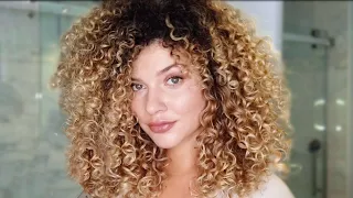 MY BEST TIPS FOR BIG VOLUMIZED CURLY HAIR