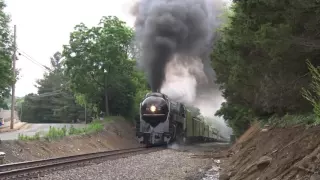 Norfolk & Western 611 Storming into THE PLAINS. VA