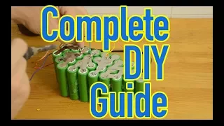 Complete DIY Guide - Building Custom Shaped Lithium Batteries