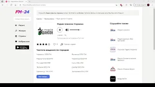 Радио Шансон Украина – слушать онлайн бесплатно