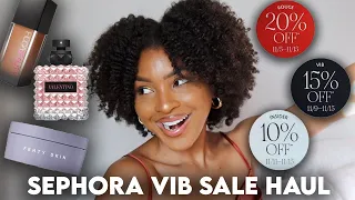 SEPHORA VIB SALE HAUL 2021 | FRAGRANCE, MAKEUP, BODYCARE | KENSTHETIC