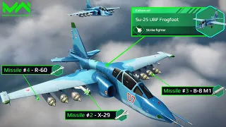 Su-25 UBP 'Frogfoot' T2 Strike Fighter Full Review and Test | Modern Warships