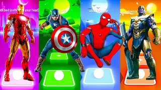 Telis Hop EDM & Phonk Rush - Iron Man vs Capitan America vs Spider-Man vs Thanos