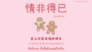 [中文|PINYIN|THAISUB] เพลงจีน 小奶喵kitty ▪︎《情非得已》少女版 qing feidei yi