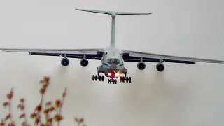 IL-76 - go-around. Tver - Migalovo airfield