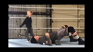 The Undertaker vs his daughter pro wrestling