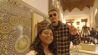 Black Couple In Morocco Africa| Camel Riding, Waterfalls, Atvs| Baecation VLOG Part 1 Marrakesh.
