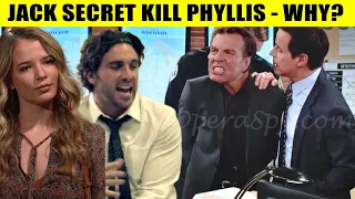 CBS Young And The Restless Jack was arrested for secretly assassinating Phyllis - Summer found out