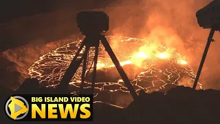 Kilauea Volcano Eruption Update - Lava Lake Rising (Oct. 1, 2021)