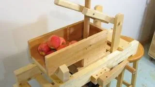 Homemade apple grinder