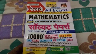 Railway ALL Exams Maths Chapterwise & Typewise Solved Papers 10000+ Questions TCS PYQ Best Book 2023