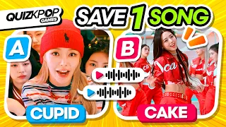 SAVE 1 KPOP SONG From A To Z (GIRLS EDITION) | QUIZ KPOP GAMES 2023 - KPOP QUIZ TRIVIA