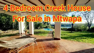 4 Bedroom Creek House with Swimming Pool For Sale in Mtwapa