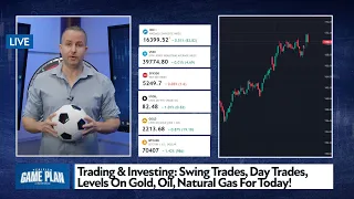 Trading & Investing: Swing Trades, Day Trades, Levels On Gold, Oil, Natural Gas For Today! #giveaway